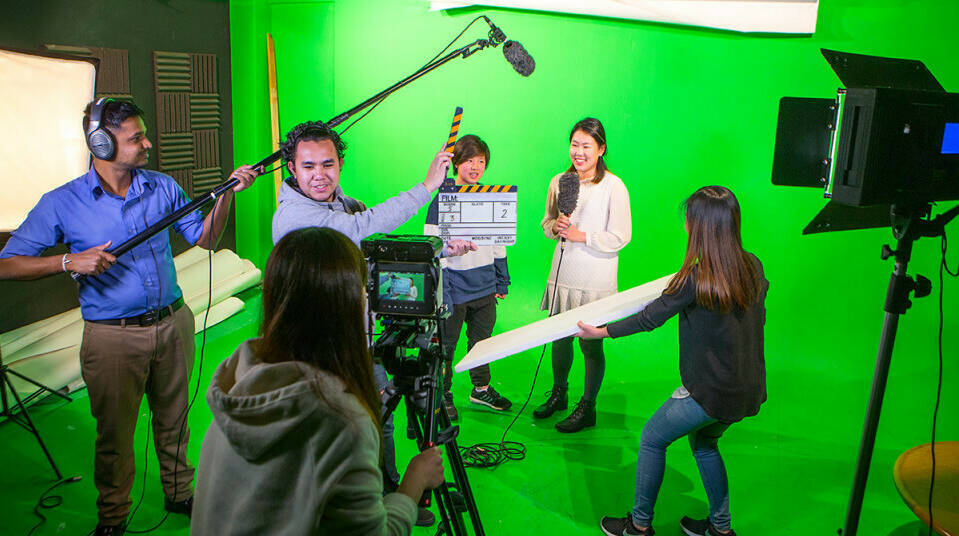 WGT CCN Students filming