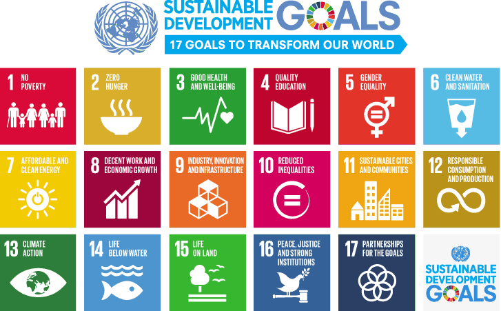 English sdg 17goals poster all languages with un emblem 1