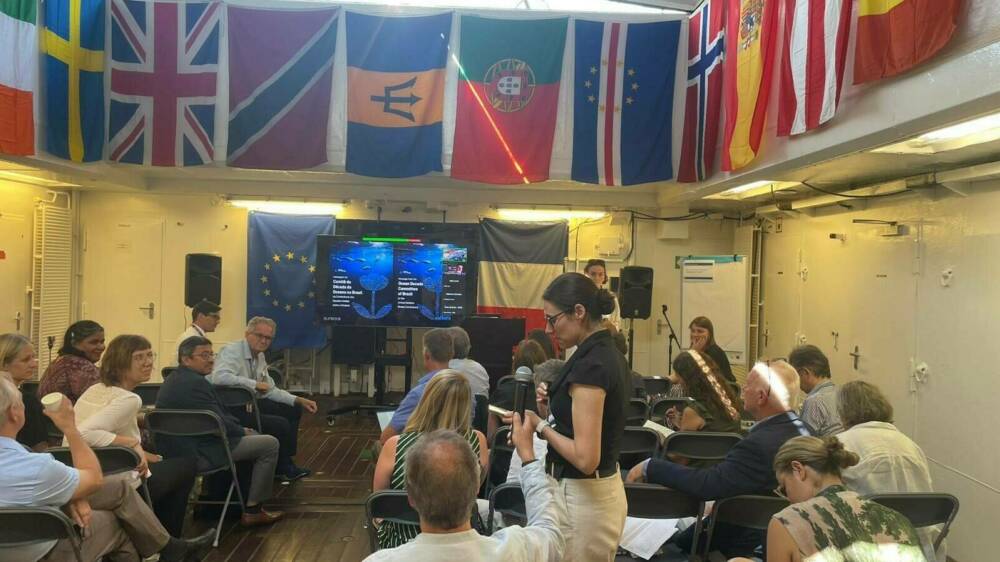 NDC inside boat workshop